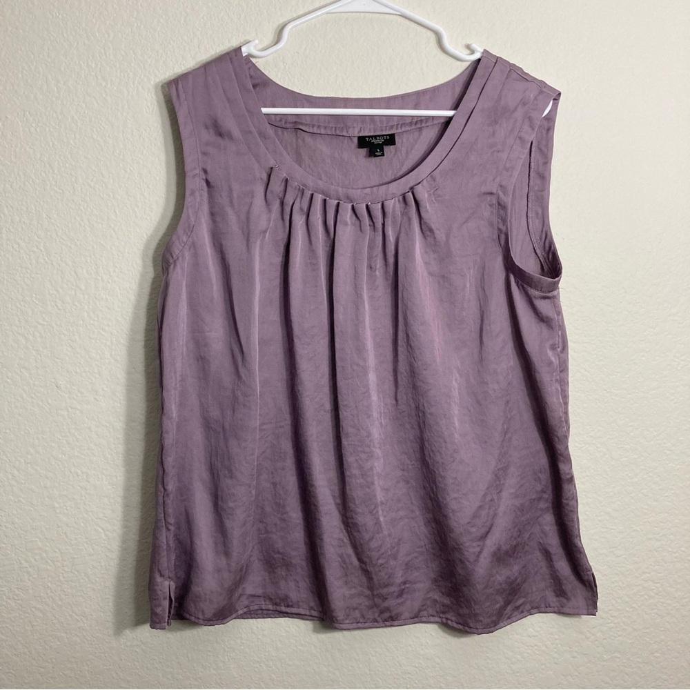 Talbots Petite Tank Top - Purple - Large